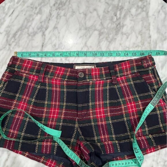 Abercrombie Fitch Tartan Trouser Shorts - Picture 10 of 11